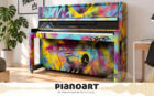 Feurich Graffiti Design Klavier