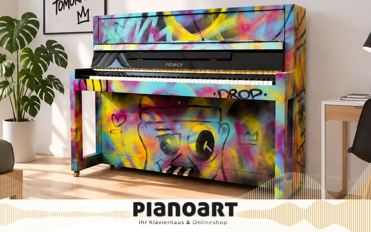 Feurich Graffiti Design Klavier