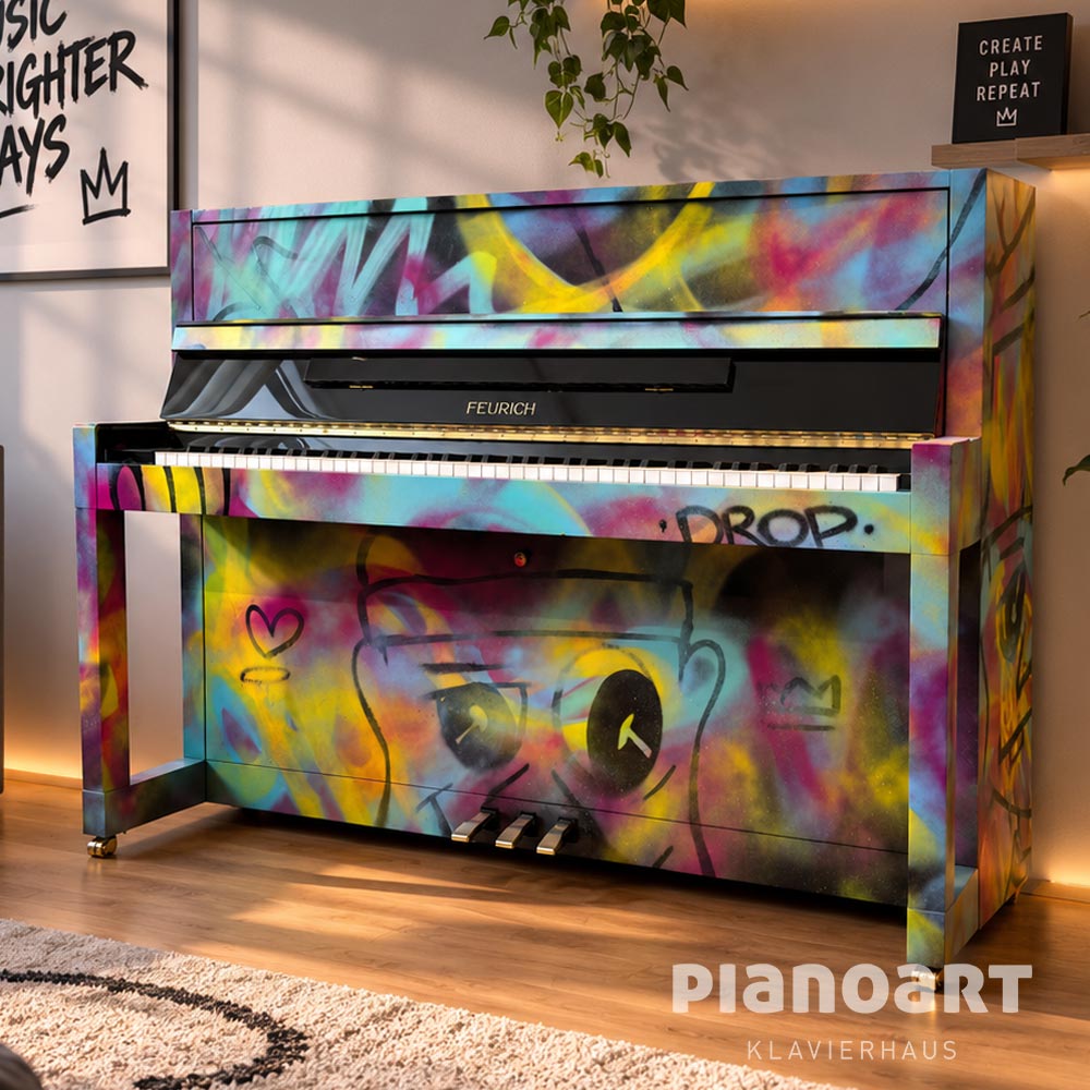 Feurich Premiere 115 Graffiti Piano