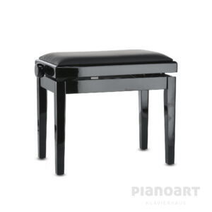 Gewa Deluxe Klavierbank Schwarz Hochglanz