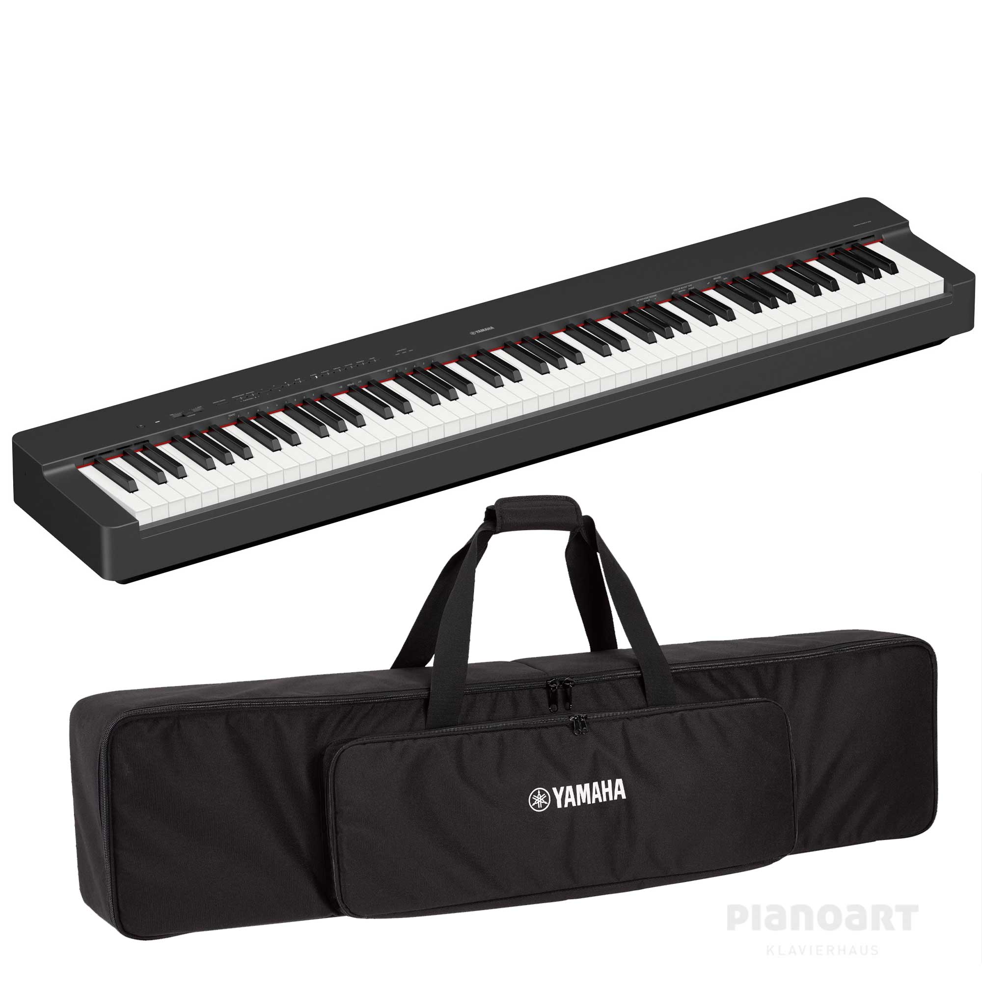Yamaha P-225 Bag Set Schwarz mit Tasche