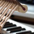 Hammerköpfe des Yamaha C5X Flügels
