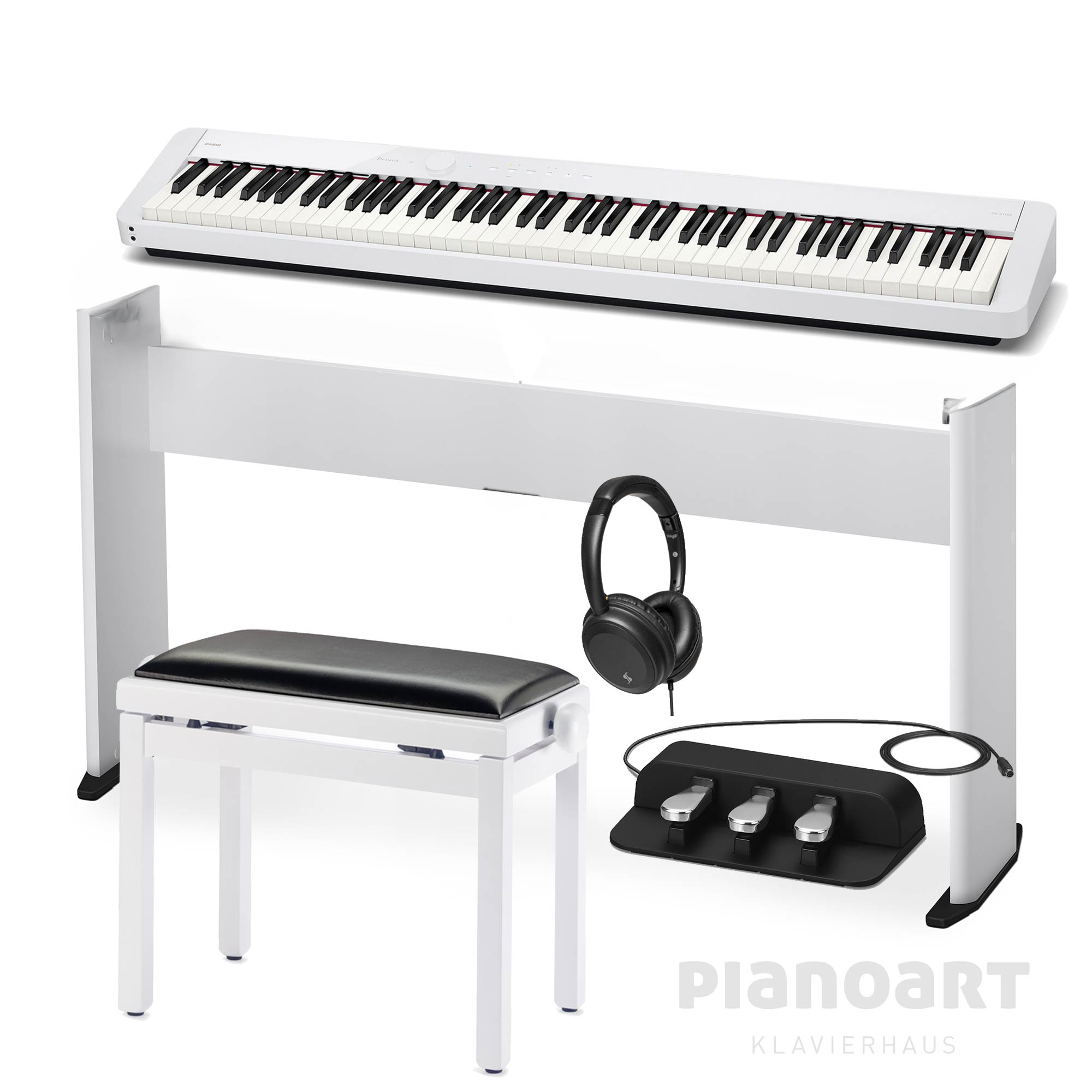 Casio PX-S1100 WE Set in Weiß