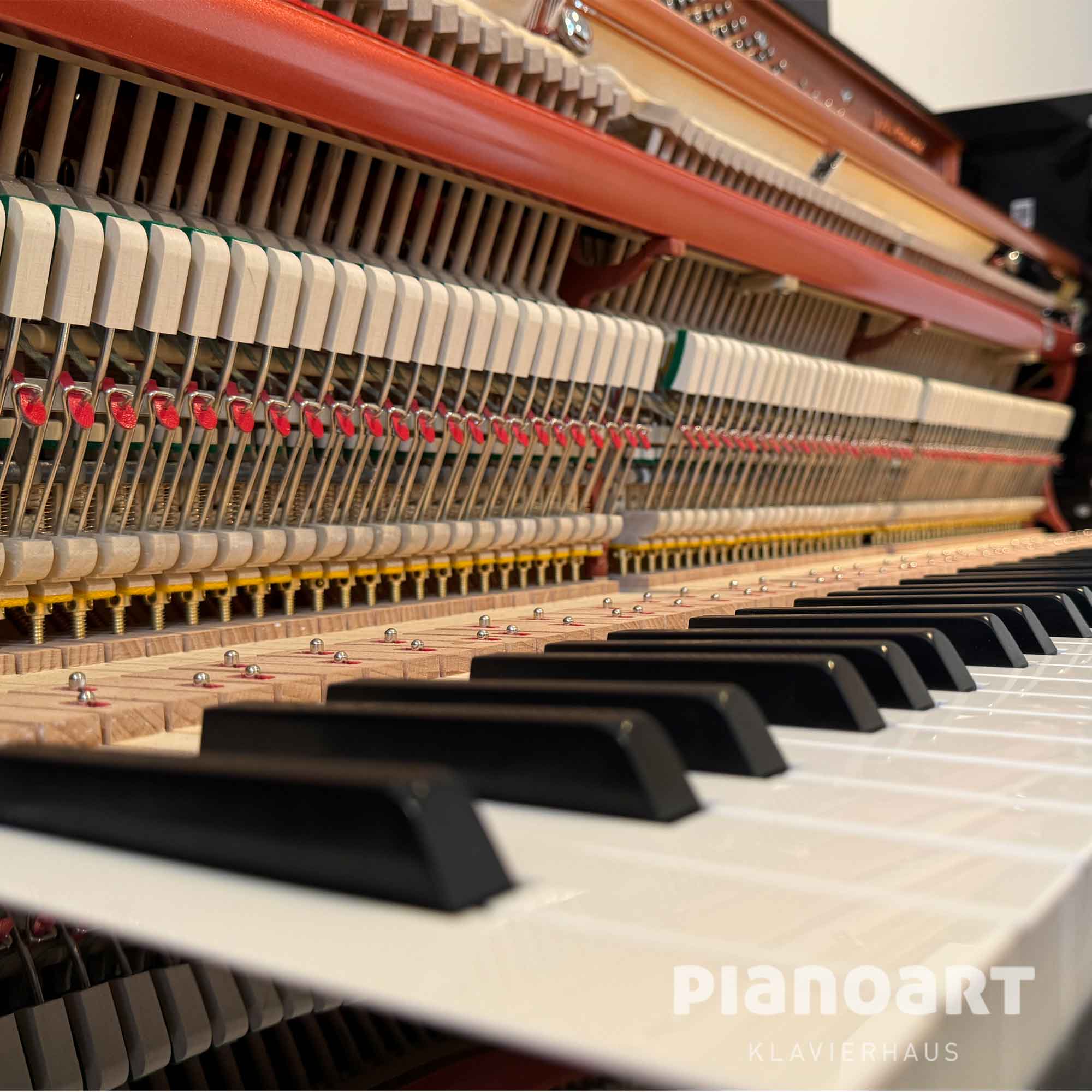 Gebrauchtes Silent Klavier Feurich 115 Schwarz