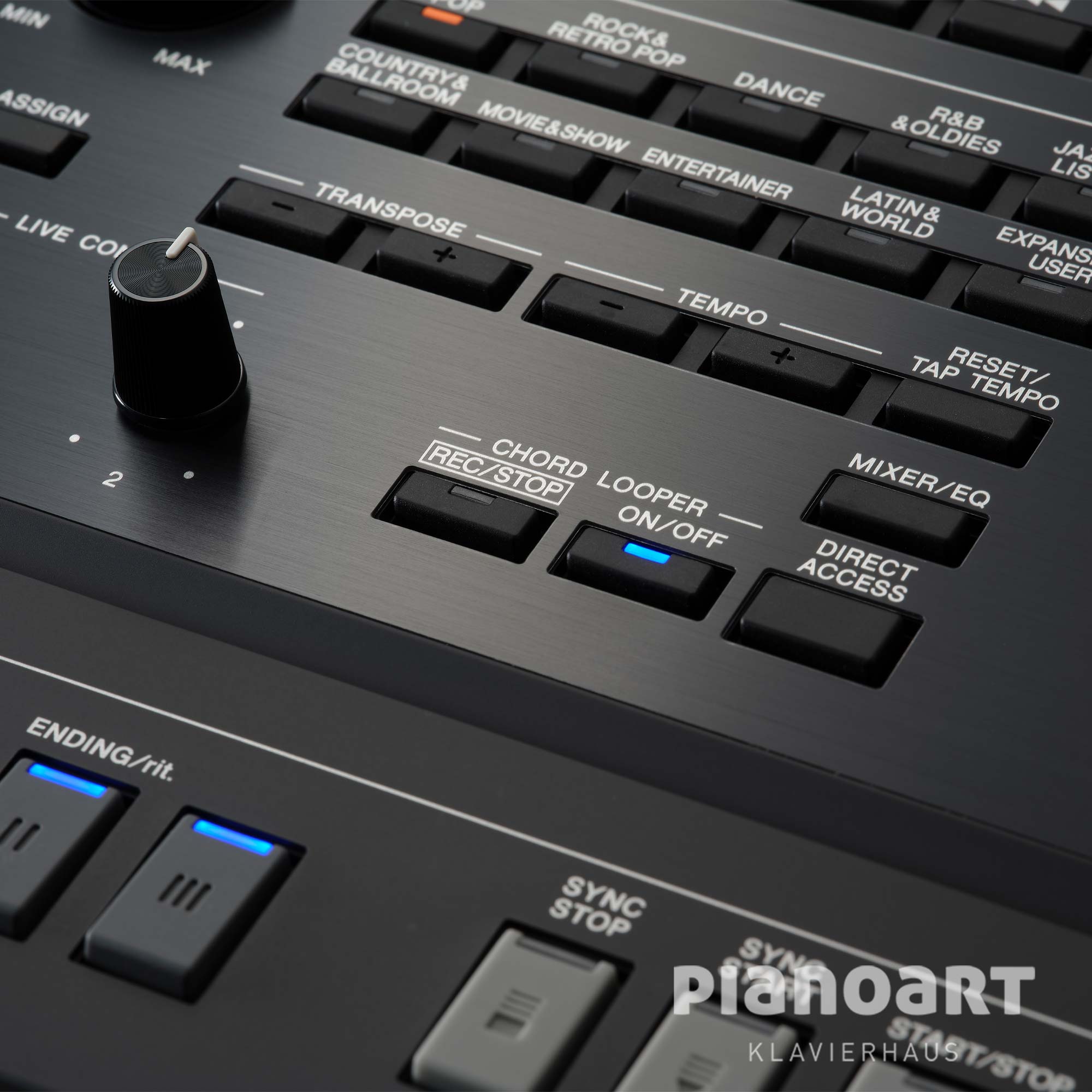 Workstation Yamaha PSR-SX 920 Bedienermodul