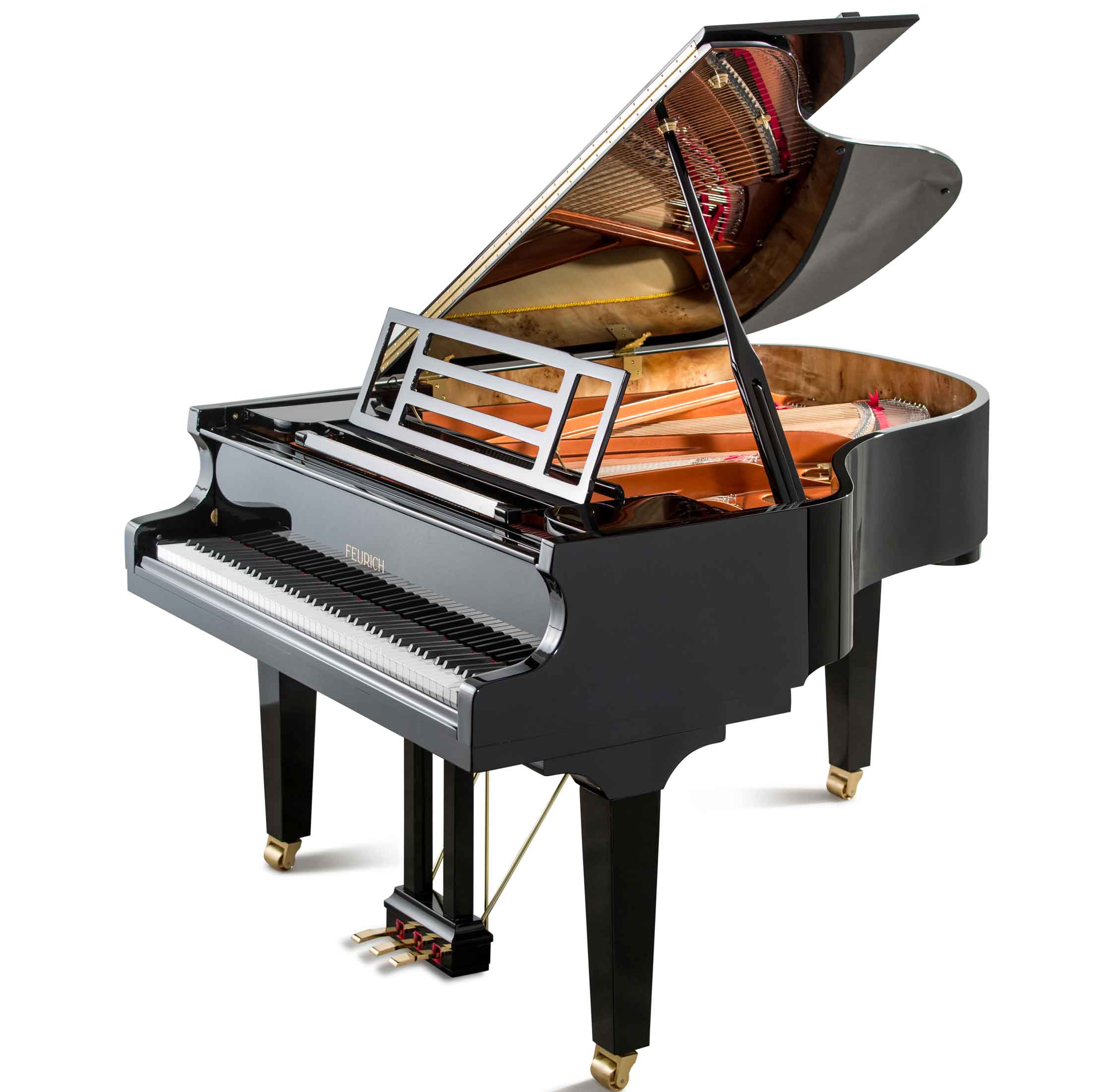 Feurich 179 Gebrauchter Flügel in Schwarz