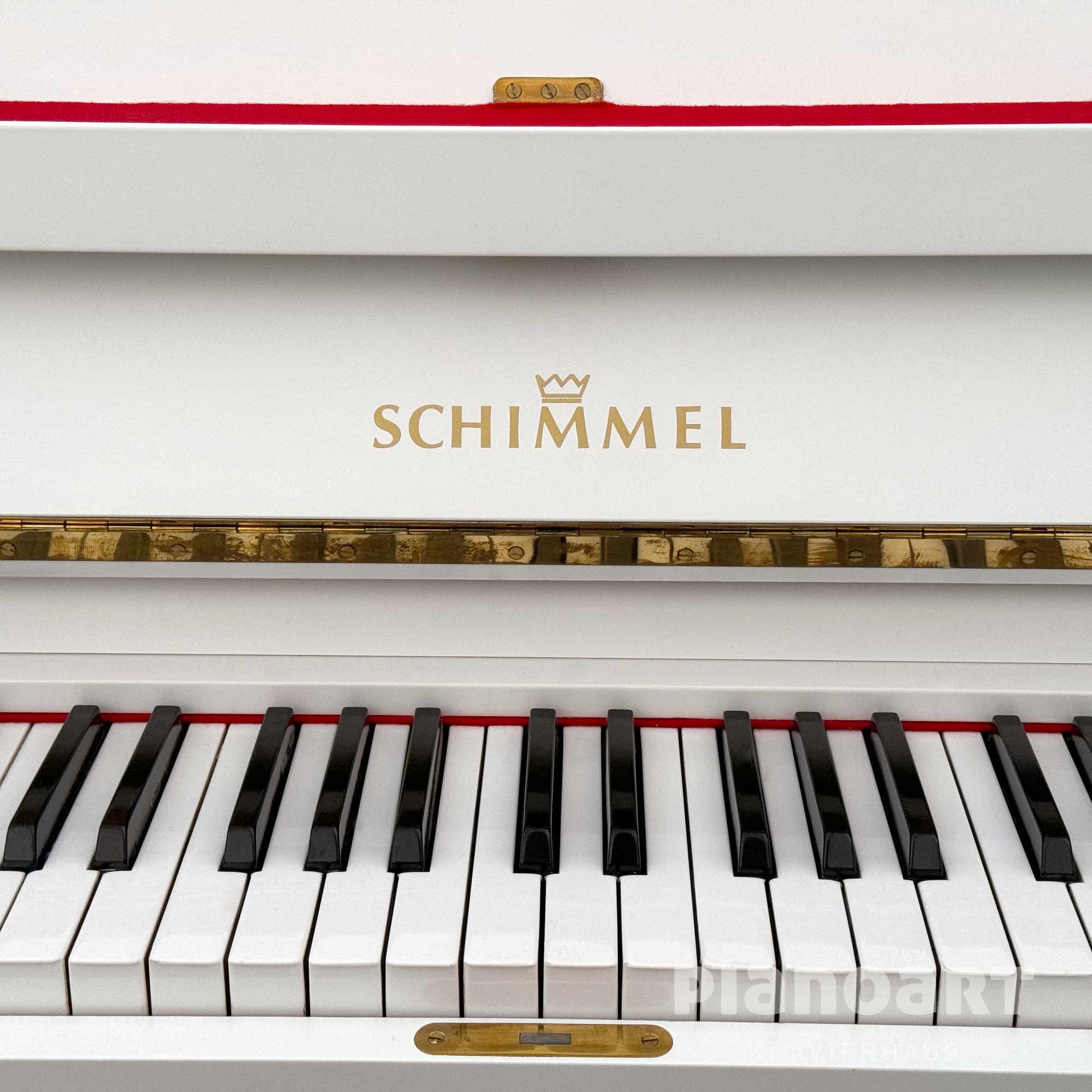Gebrauchtes Klavier Schimmel Modell 8 Logo