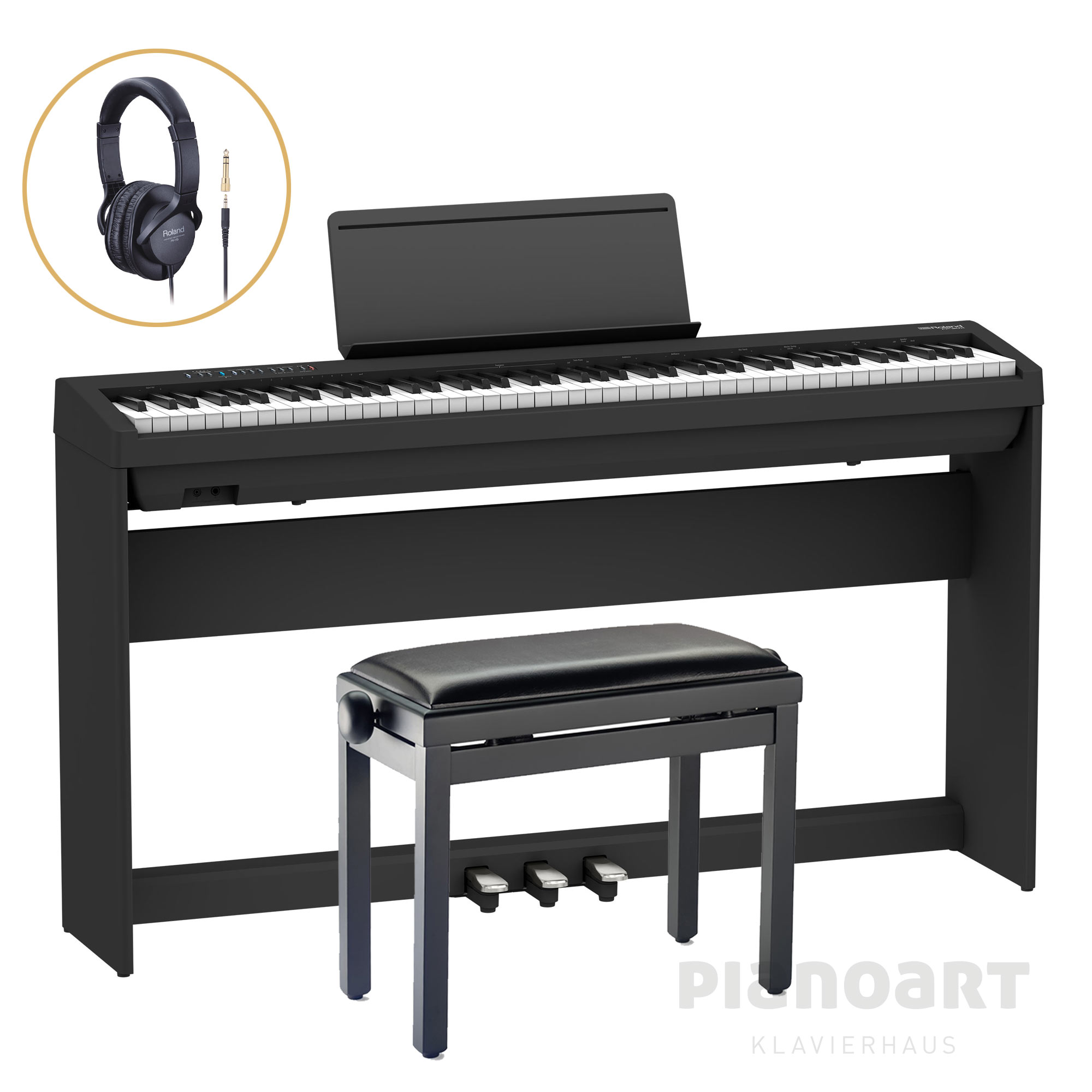 Roland FP-30 X Home Set mit Bank und Kopfhörer