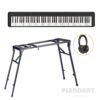 Casio CDP S 110 Portable Digitalpiano Set in Schwarz