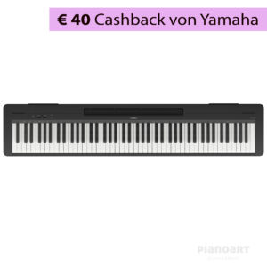 Yamaha P-145 BT E-Piano in Schwarz