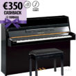 Yamaha b1 Starter-Set mit Bank in Schwarz