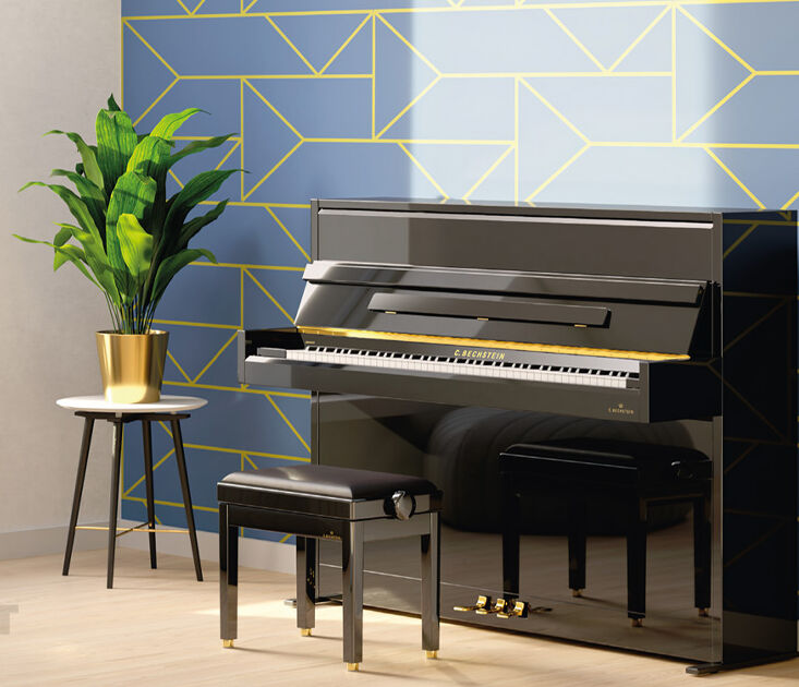 C-Bechstein-Academy-A2-Klavier-Schwarz-Wohnzimmer