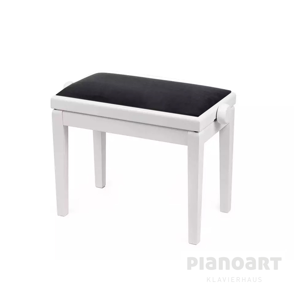 Jahn Beethoven B3 Weiß matt mit Velours Bezug