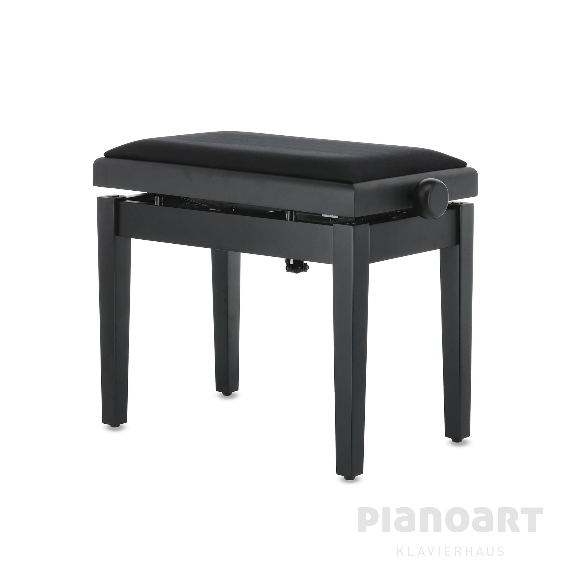 Gewa Deluxe Autolift Klavierbank mit Velours Bezug