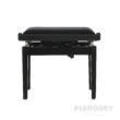 Gewa Deluxe Autolift Klavierbank in Schwarz matt