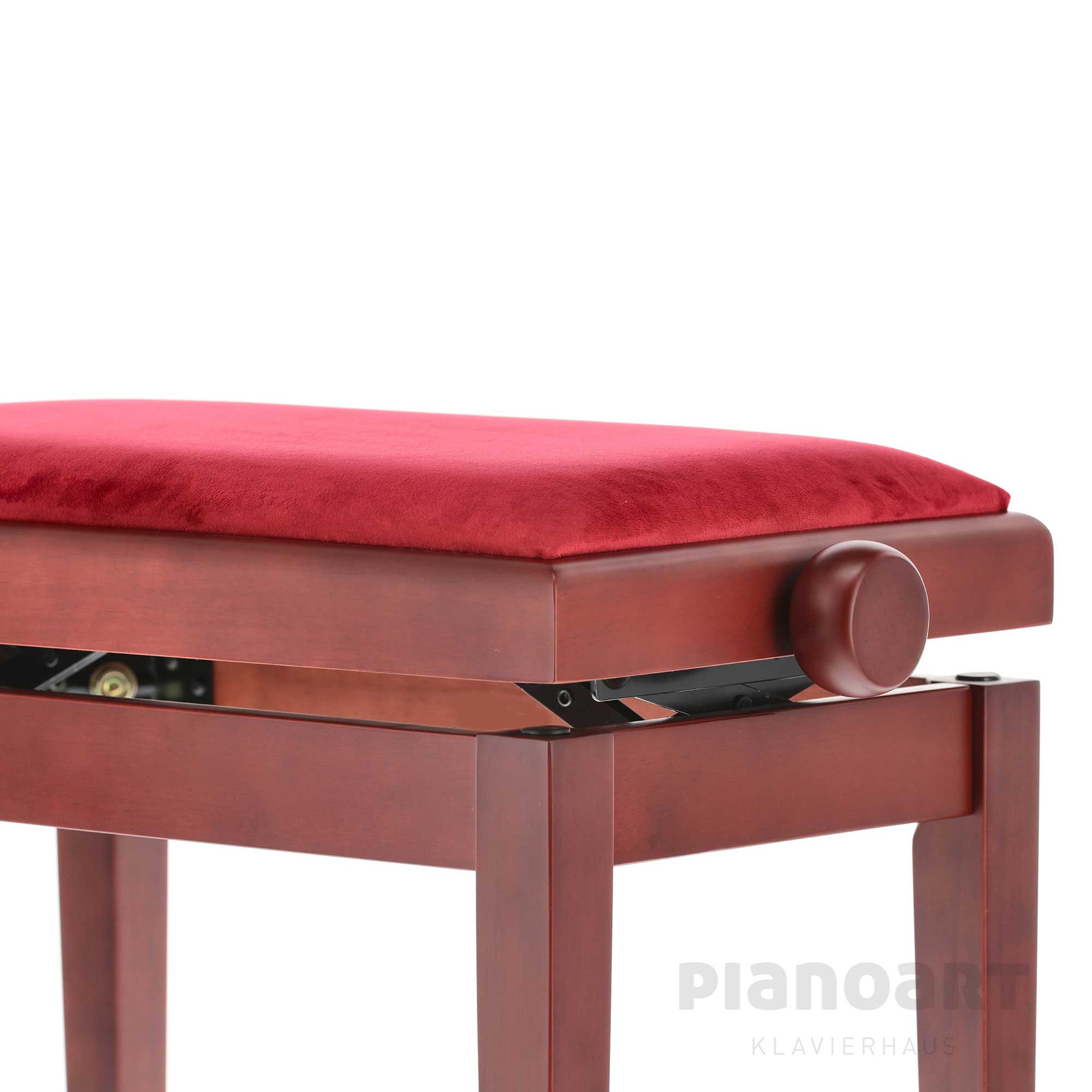 Gewa Deluxe Mahagoni Matt Sitz Bordeaux Velours