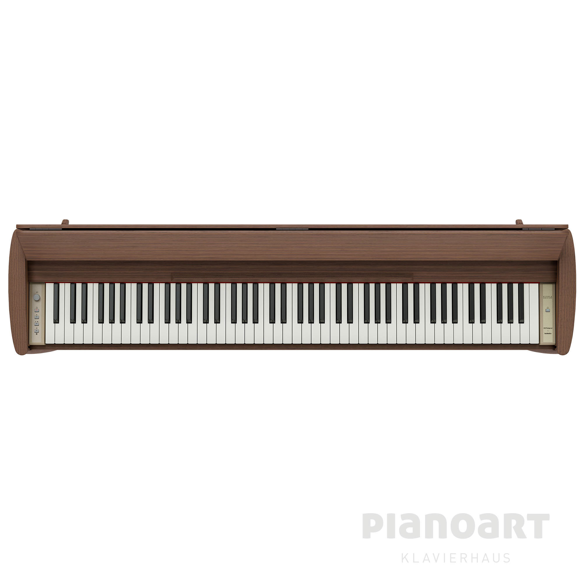 Roland PHA-50 Tastatur von Kiyola KF-20 Digitalpiano in Walnuss
