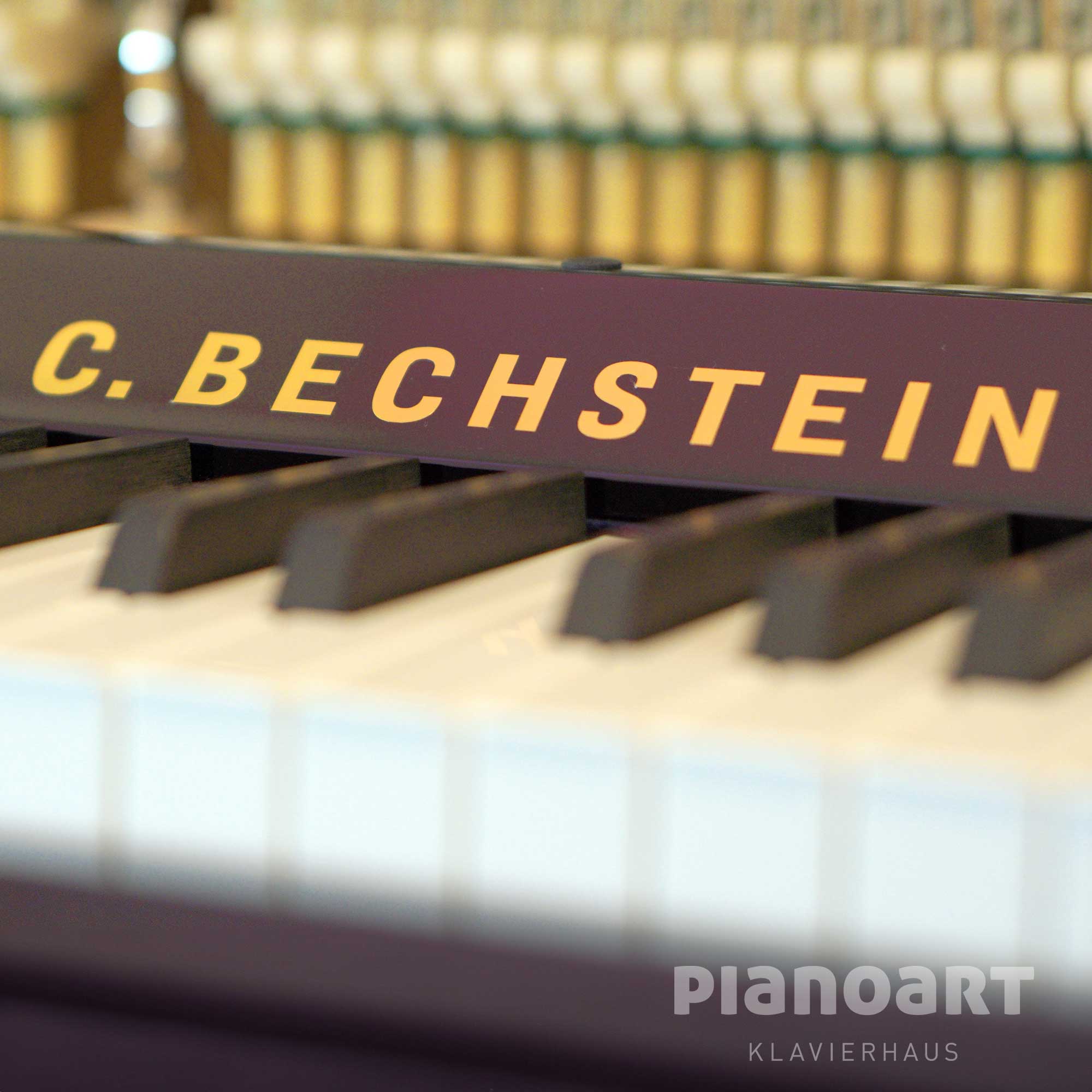 C Bechstein Classic 124 Schwarz Messing
