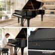 Steinway & Sons A-188 Flügel im Wohnzimmer