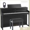 Roland HP 704 CH Set in Schwarz matt