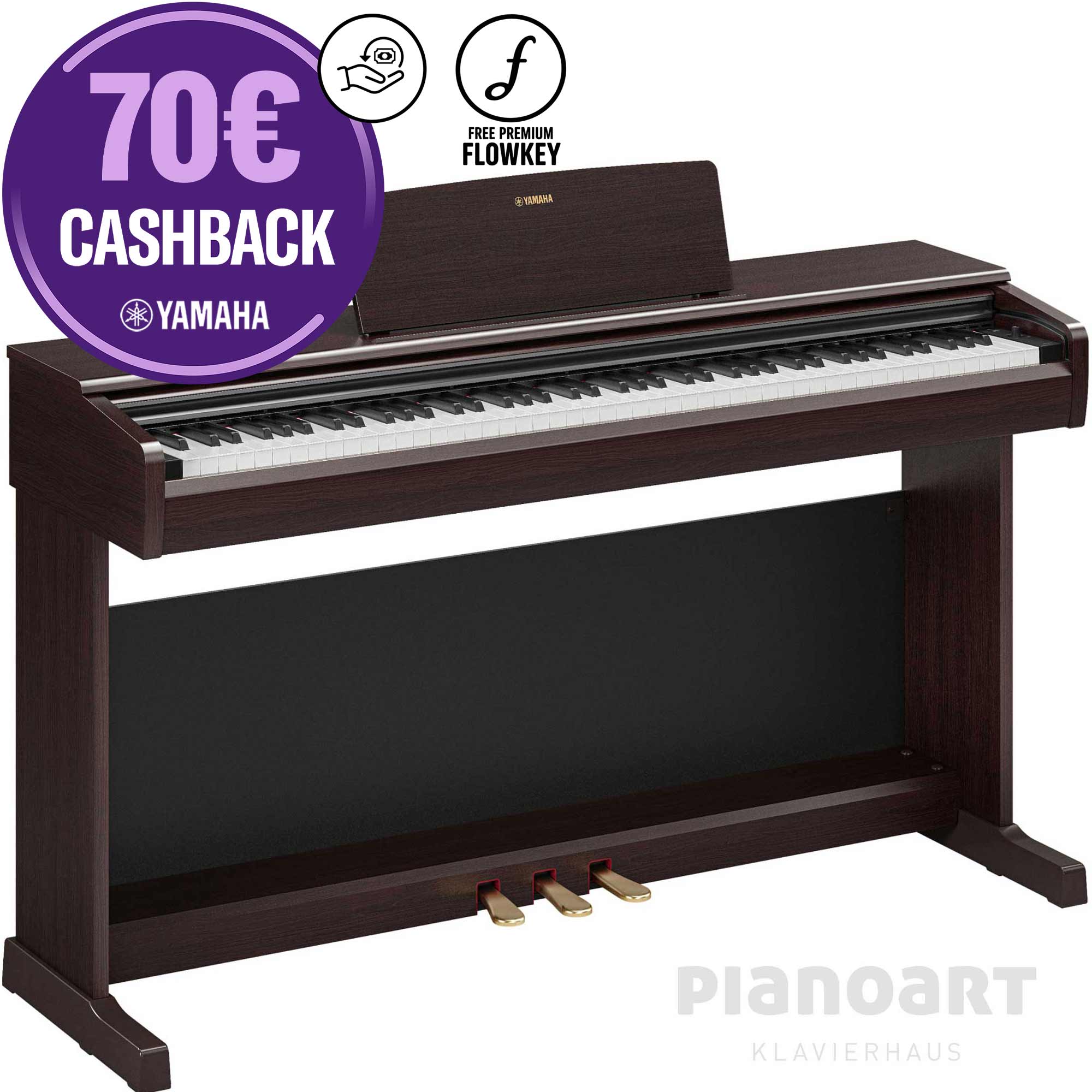 Yamaha Arius YDP-146 R Digitalpiano in Rosewood