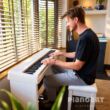 E-Piano Roland FP-40 WH in Weiß mit Ständer und Pedale