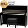 Feurich 115 Klavier-Set in Schwarz