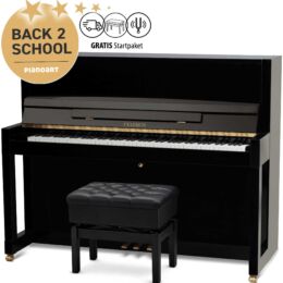 Feurich 115 Klavier-Set in Schwarz
