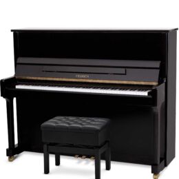 Feurich 122 Klavier Marken-Set in Schwarz
