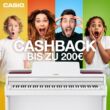 Casio Cashback Aktion bei E-Piano kaufen